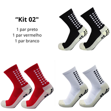 Carregar imagem no visualizador da galeria, 3 Pares de Meias esportivas - Cano médio