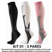 Carregar imagem no visualizador da galeria, Meias de Compressão Suprema (20-30 mmHg)