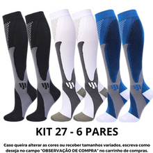 Carregar imagem no visualizador da galeria, Meias de Compressão Suprema (20-30 mmHg)