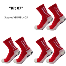 Carregar imagem no visualizador da galeria, 3 Pares de Meias esportivas - Cano médio